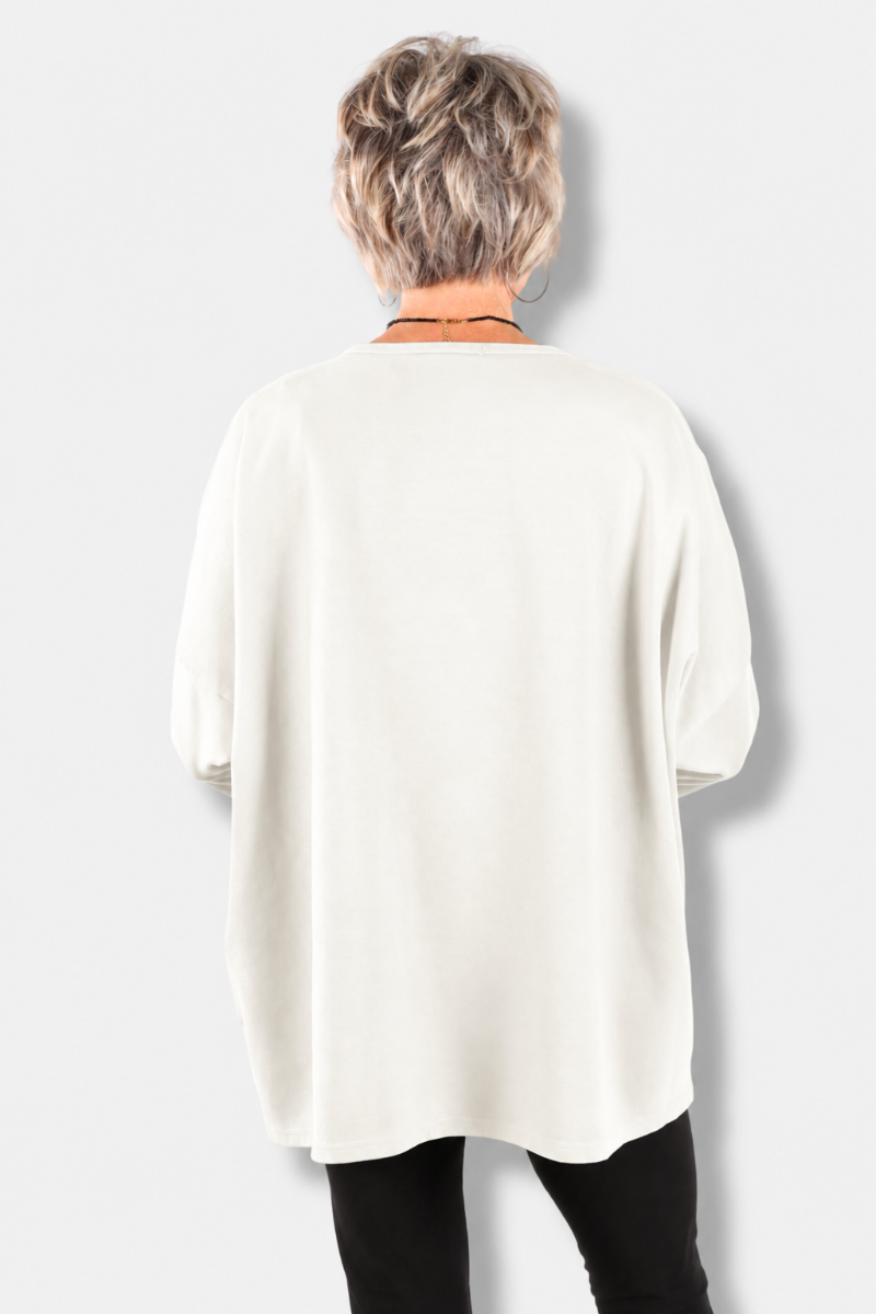 Osize Pullover - White