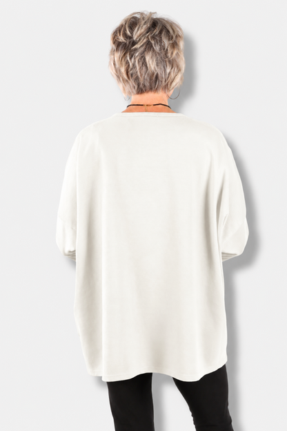 Osize Pullover - White