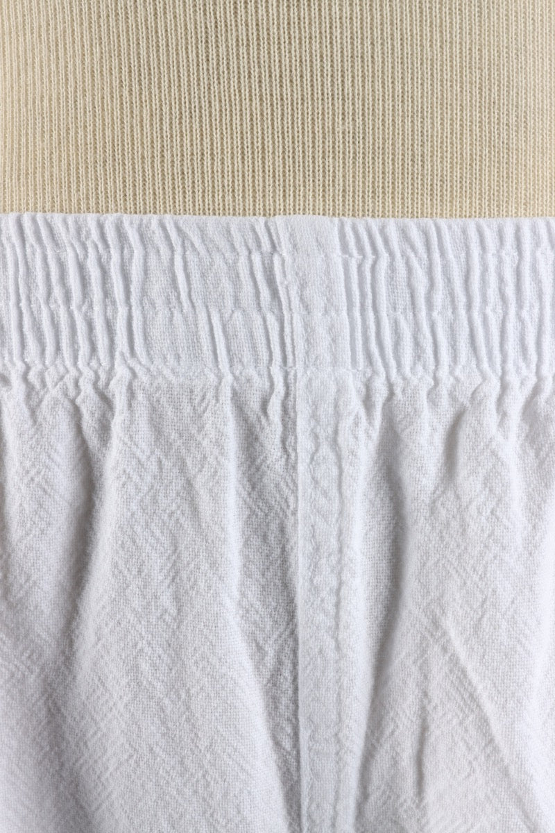 Capri Pant - White