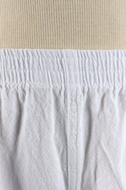 Capri Pant - White