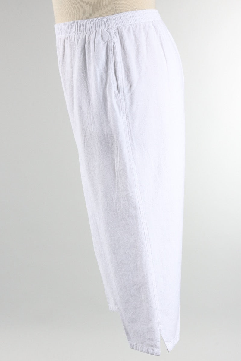 Capri Pant - White
