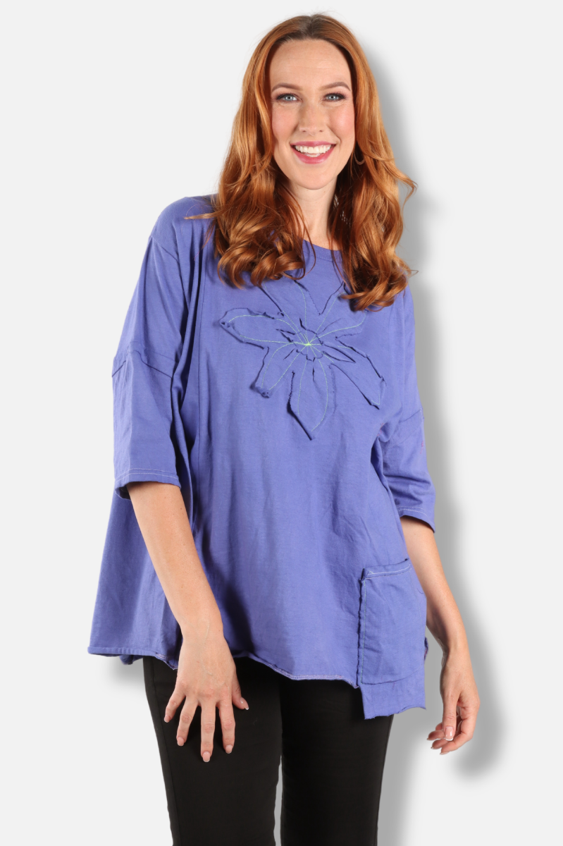 Rosa Tee - Blue #5
