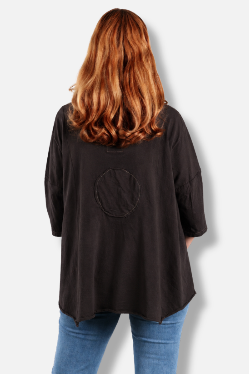 Rosa Tee - Black #3