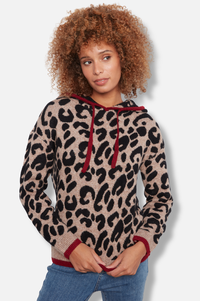 Hooded Sweater - Animal 