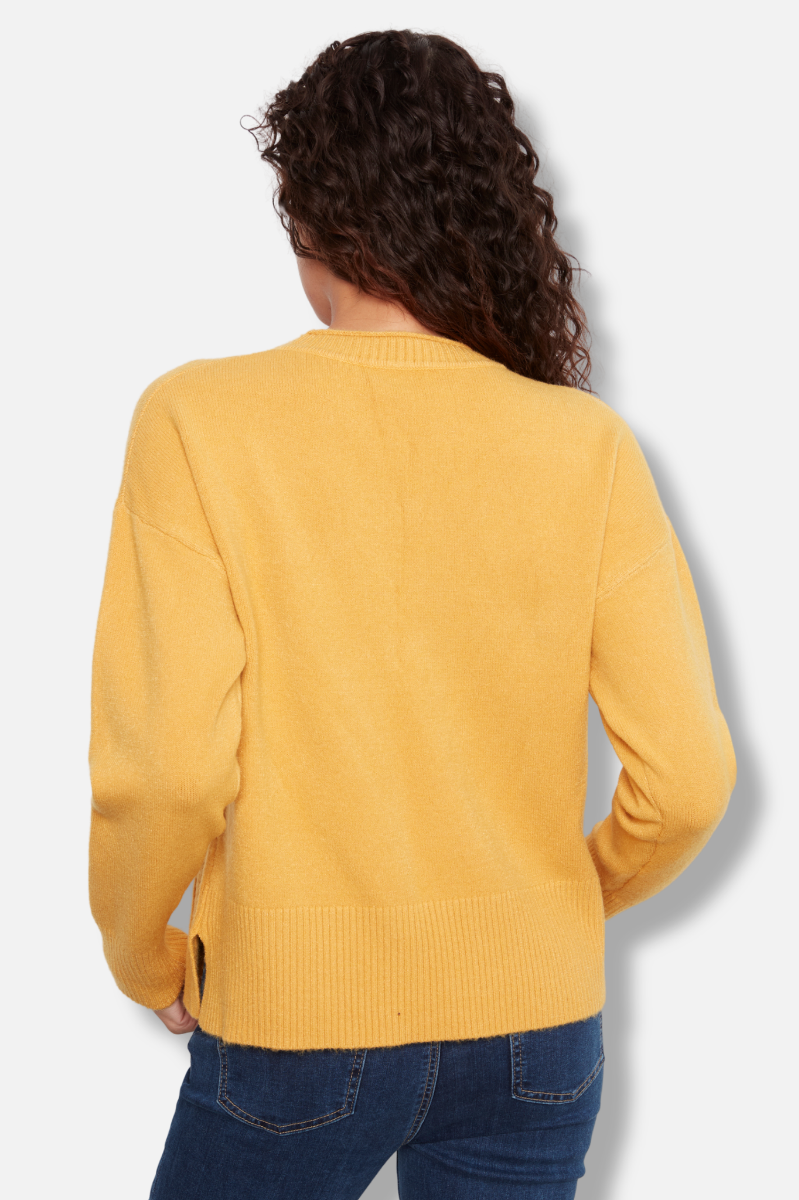 Pocket Detail Sweater - Amber