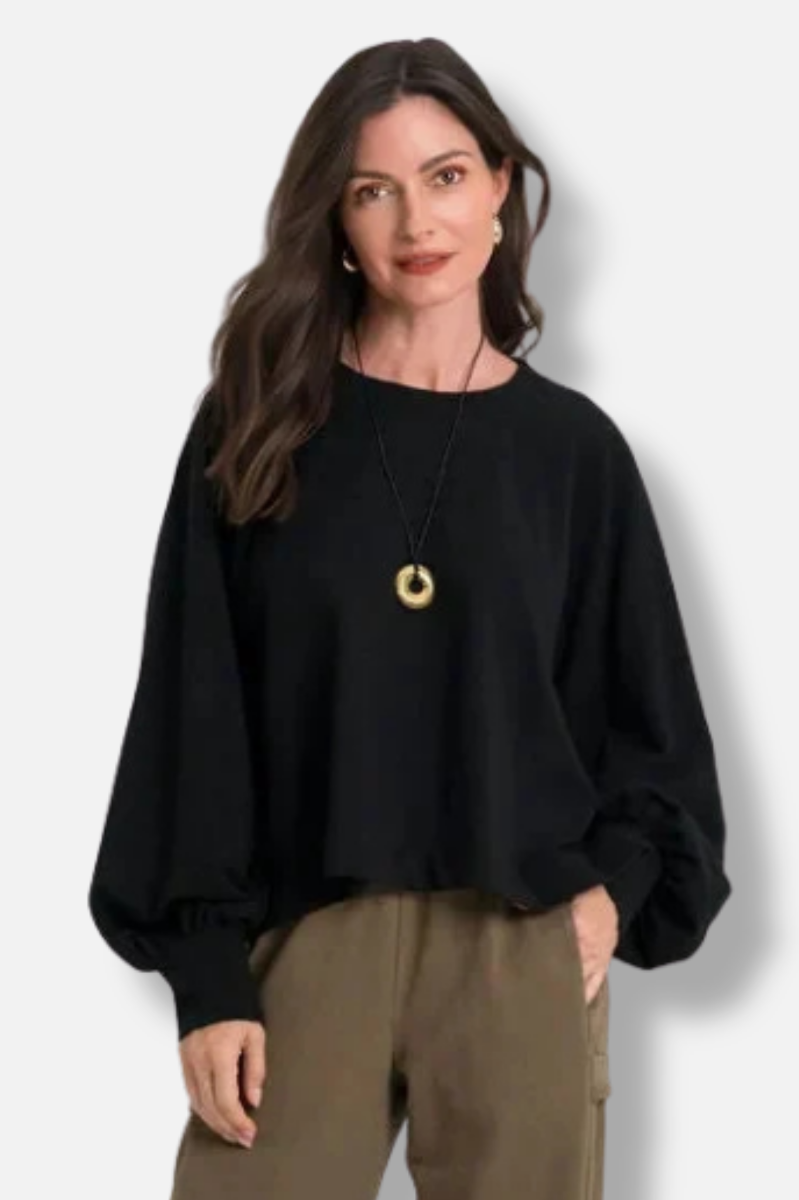 Raglan Sweatshirt - Black 