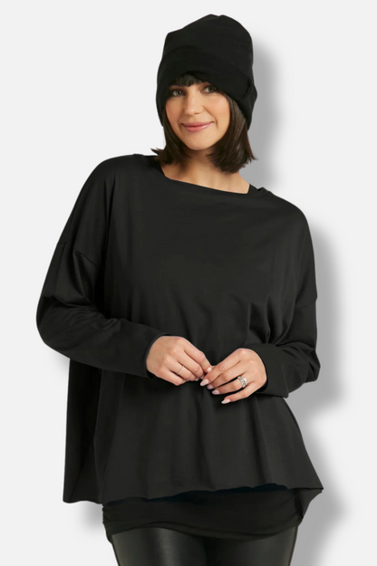 Boxy Tee - Black 