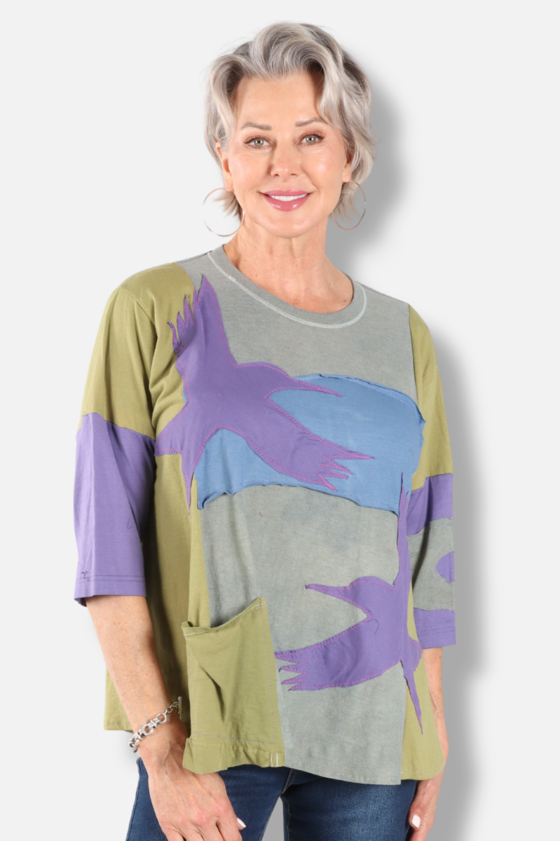 Fly Away Tee - Green #6