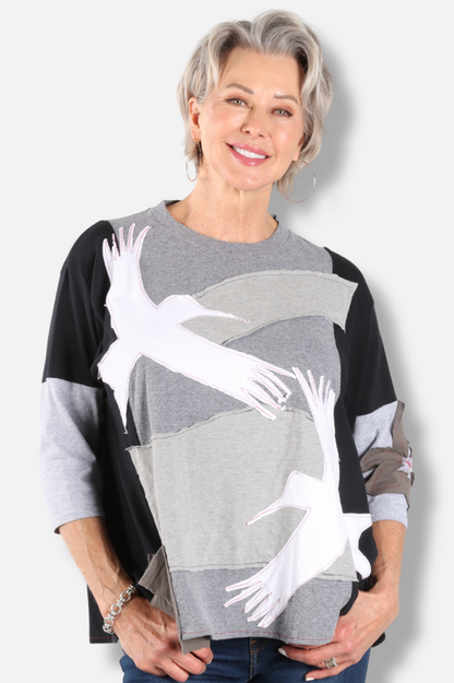 Fly Away Tee - Grey #3