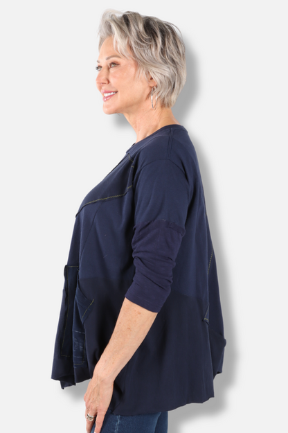 Donna Tunic - Navy #4