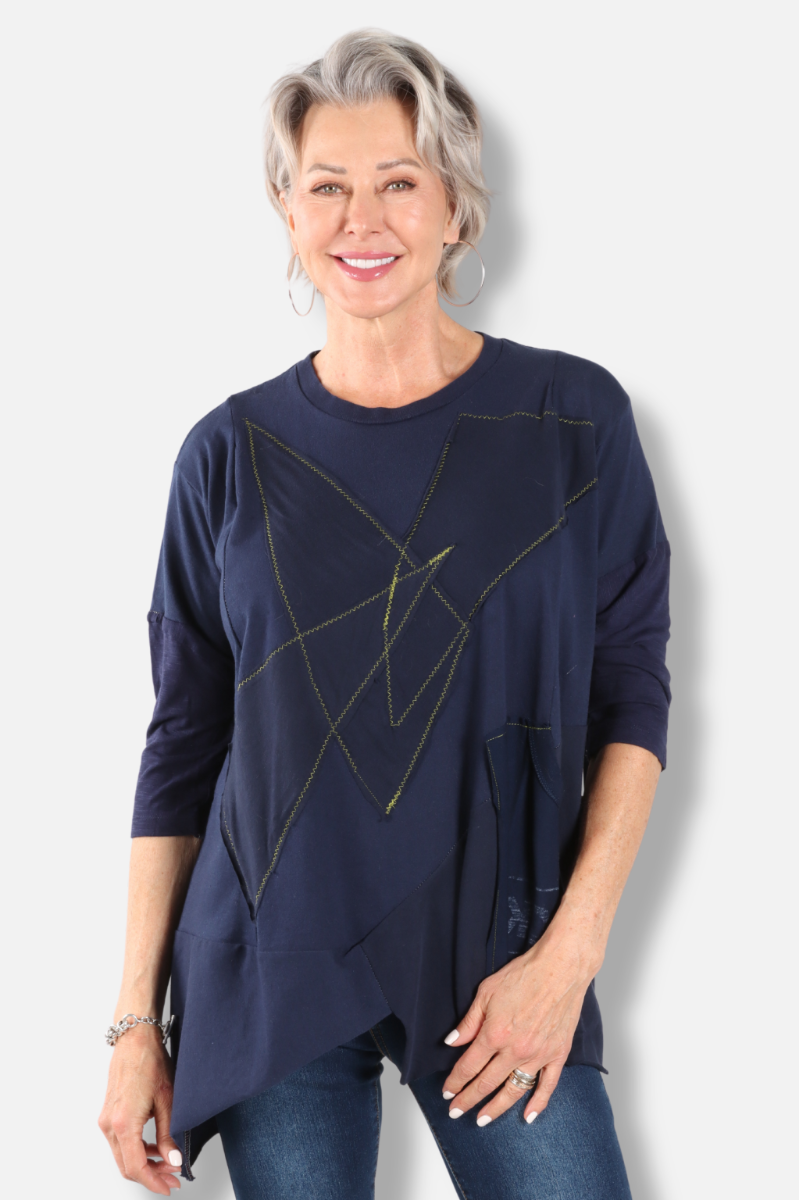 Donna Tunic - Navy #4