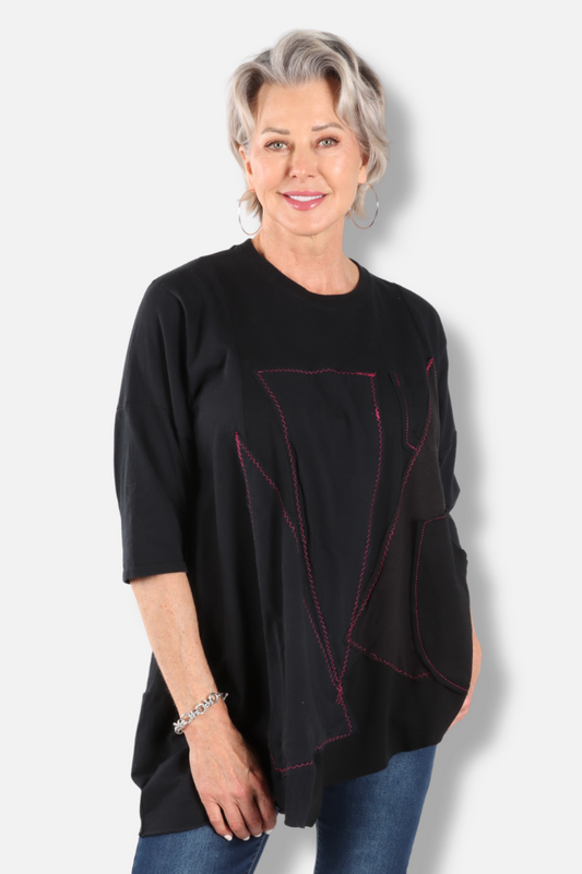 Donna Tunic - Black #1