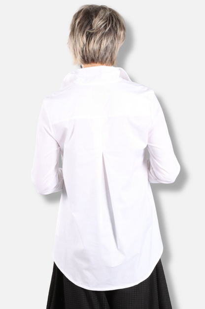 Eliza Shirt Plus - White 