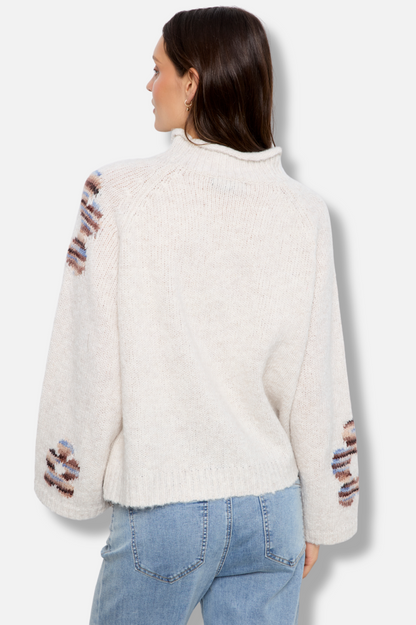 High Neck Sweater - Lake Tahoe