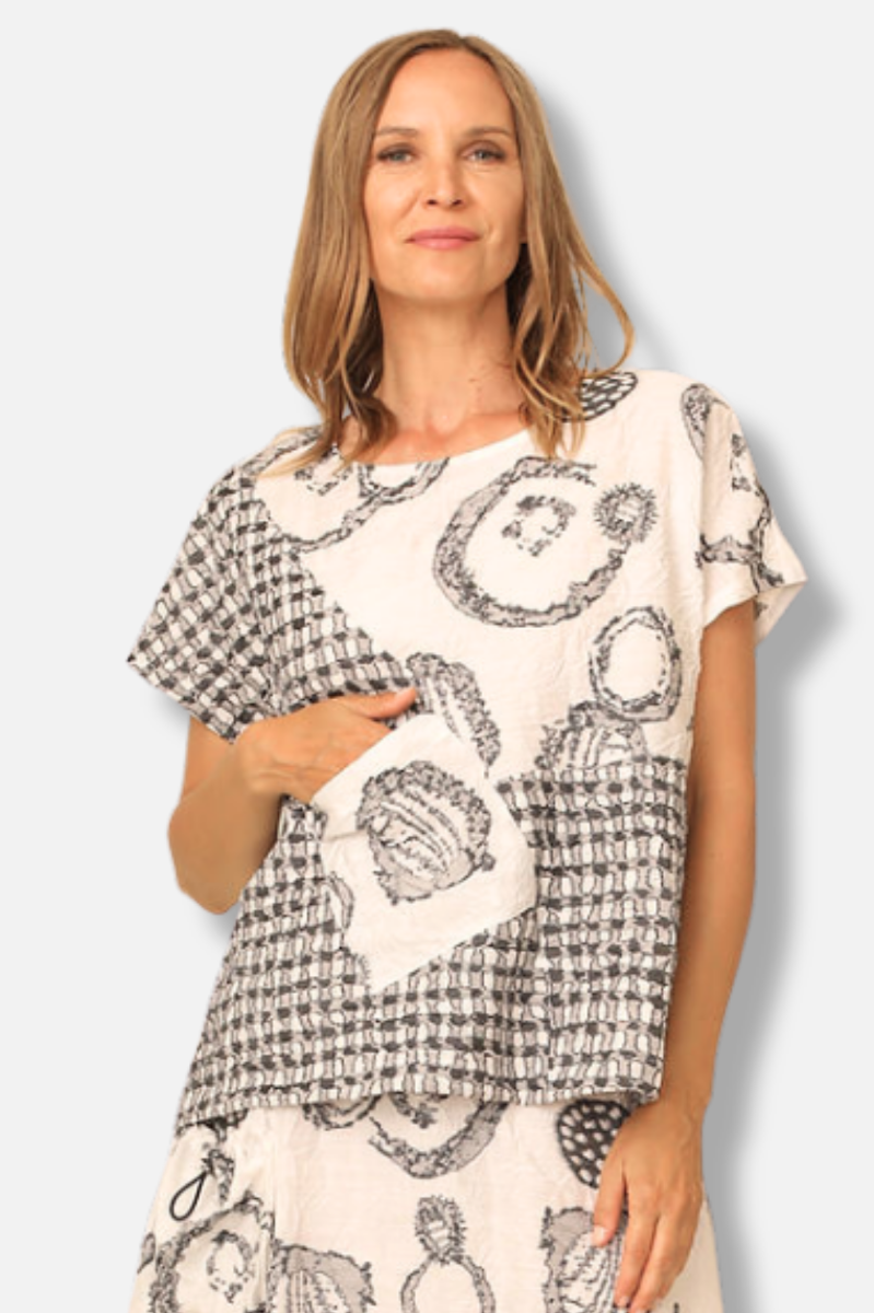Cleo Top - Onyx