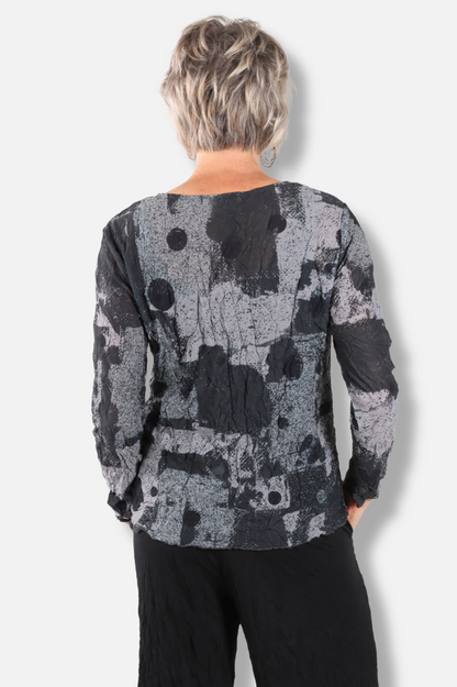 Andrea Top Plus - Ebony 