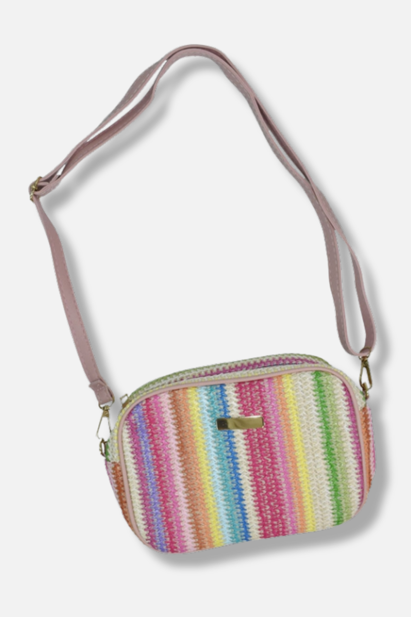 Daisy Mae Crossbody Bag - Pink