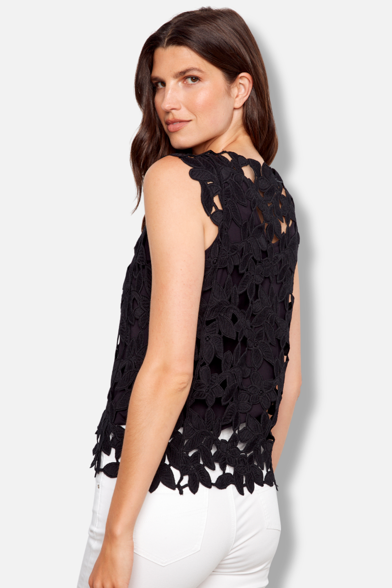 Crochet Top - Black