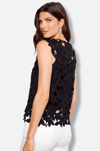 Crochet Top - Black