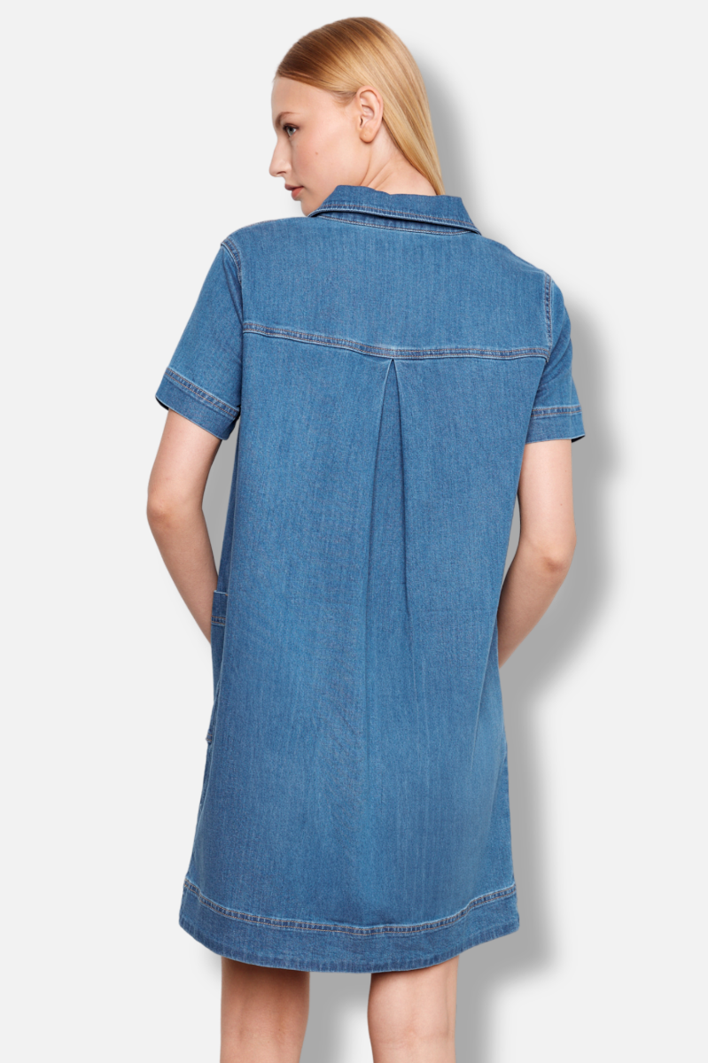 Denim Dress - Medium Blue