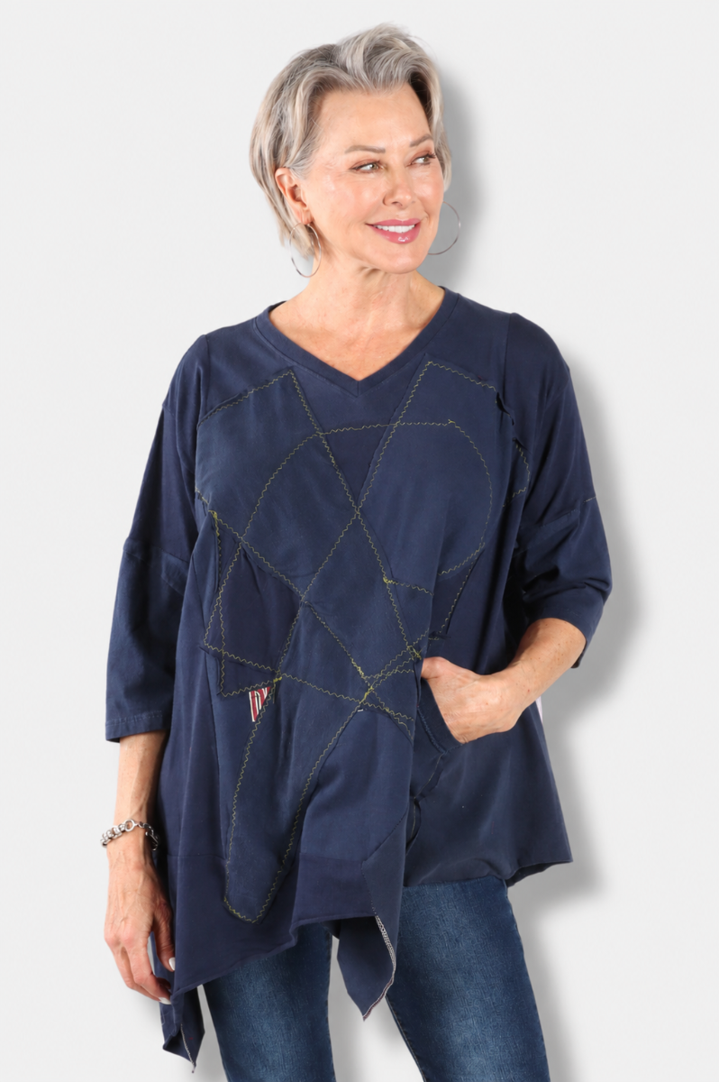 Donna Tunic - Navy #5