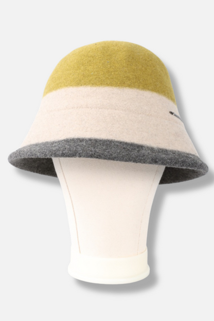 3 Tone Bucket Hat - Lime