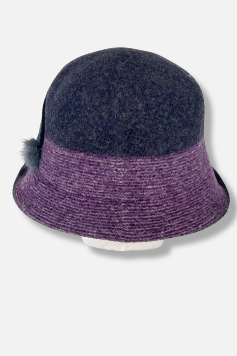 COMFORTARIANS COMFORTARIANS HAT1-2605 HAT BLUGREY
