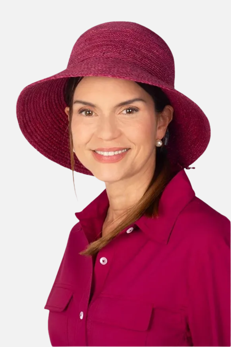 Carolina Summer Cloche - Red Crush