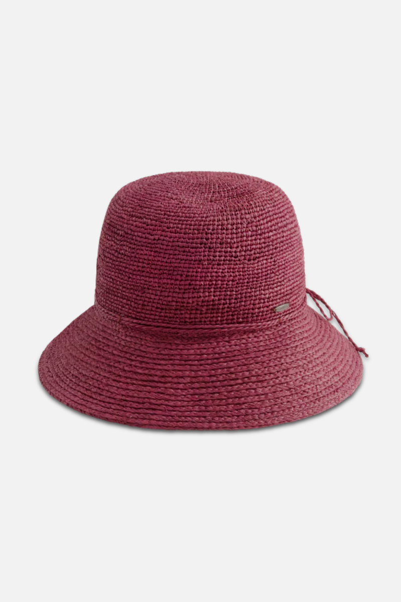 Carolina Summer Cloche - Red Crush