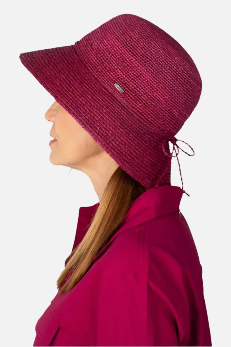 Carolina Summer Cloche - Red Crush