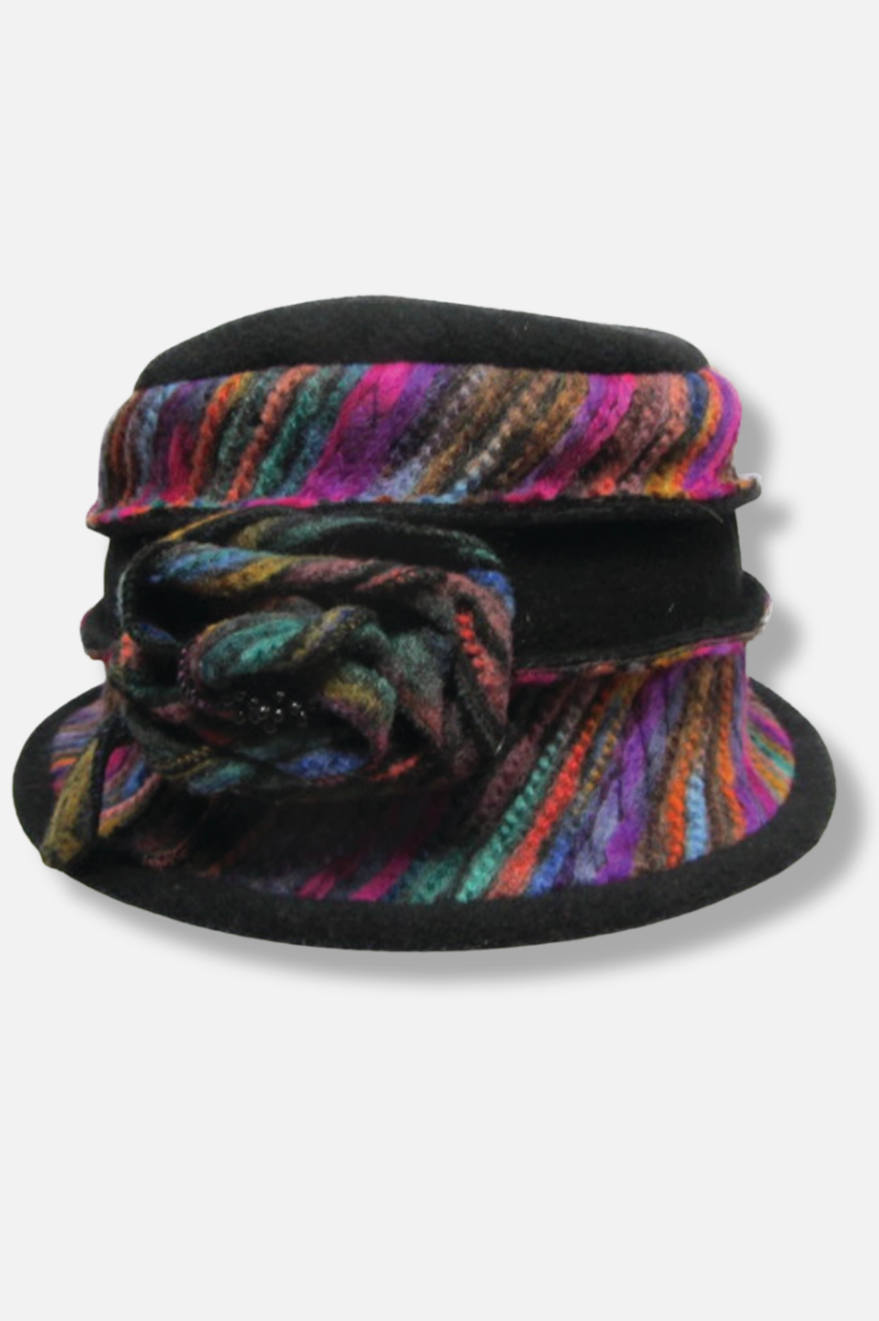 Polar Fleece Hat - Black 