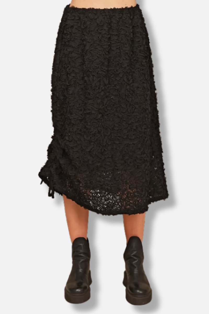 Milano Skirt - Black Lace