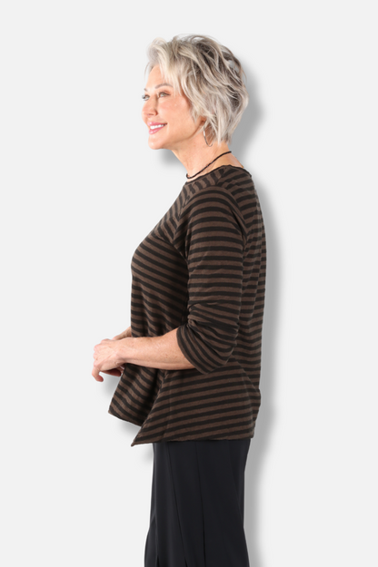 Sporty Swing Top - Chocolate