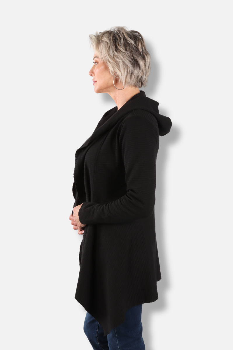 Hooded Jacket - Black