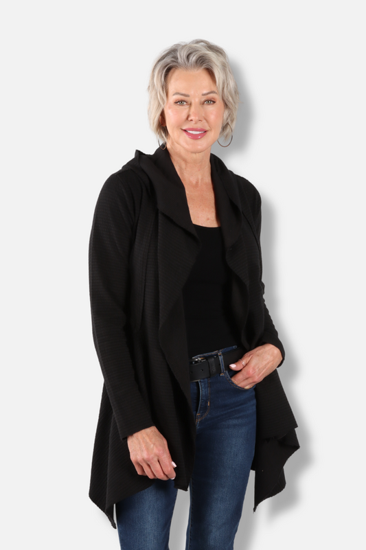 Hooded Jacket - Black