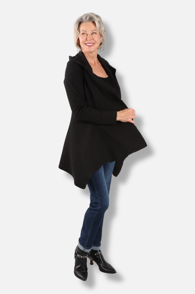 Hooded Jacket - Black