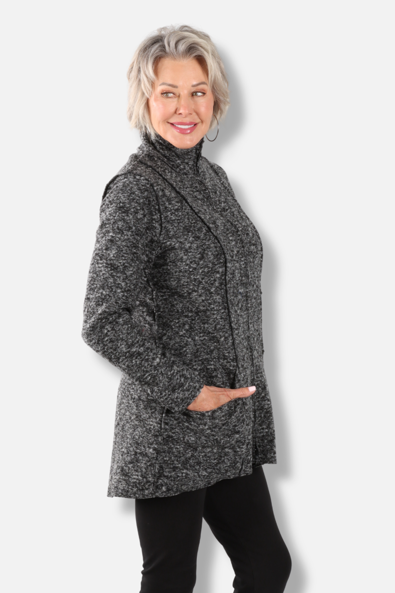 Zip Jacket - Black