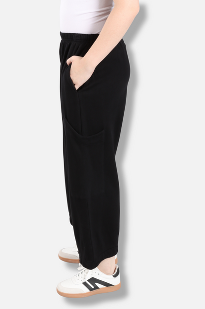 Pasha Pant - Black Fleece