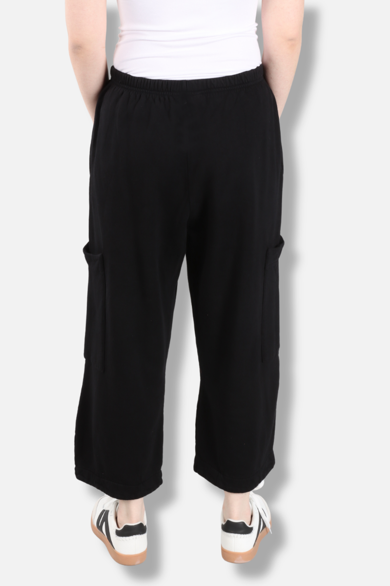 Pasha Pant - Black Fleece