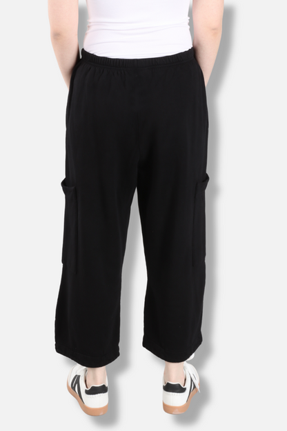 Pasha Pant - Black Fleece