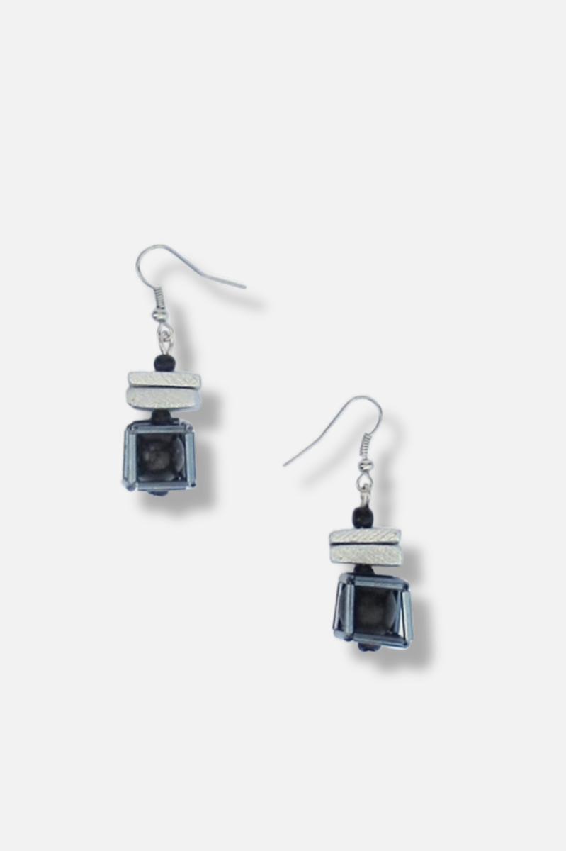 Layla Earrings - Black 