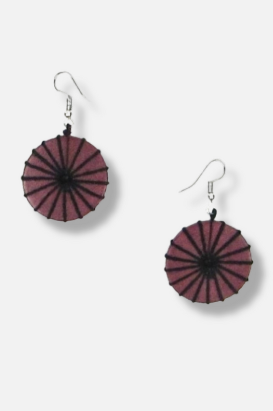 Margot Earrings - Plumberry