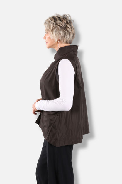 Pocket Vest - Chocolate