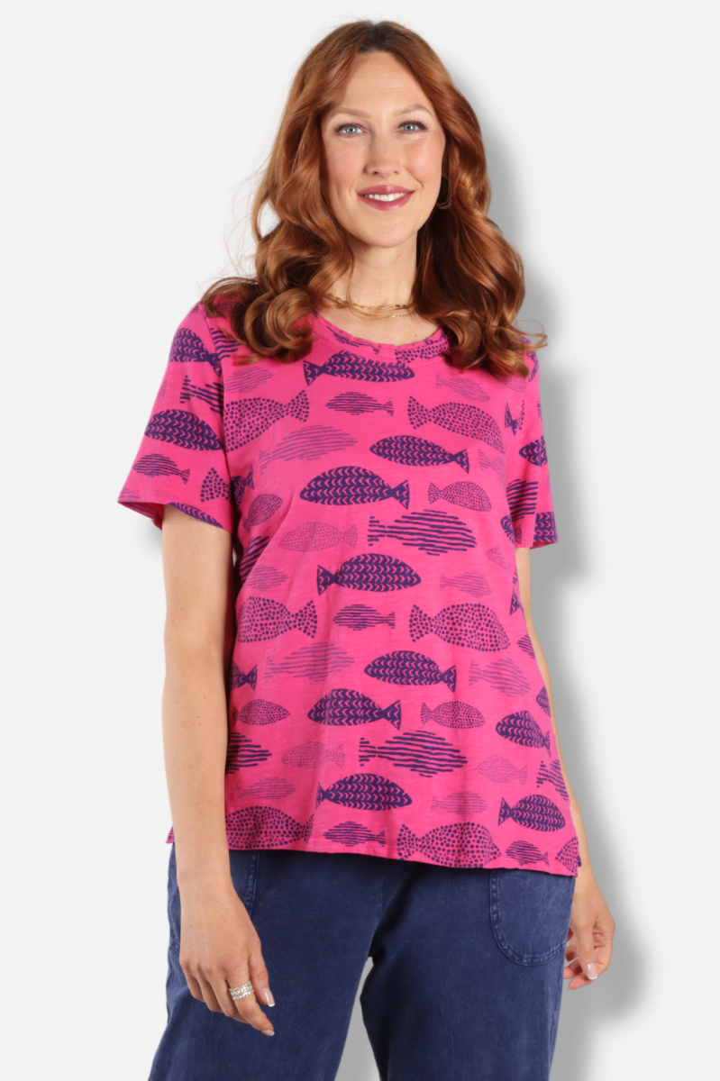High/Low Top - Roja Finny Print