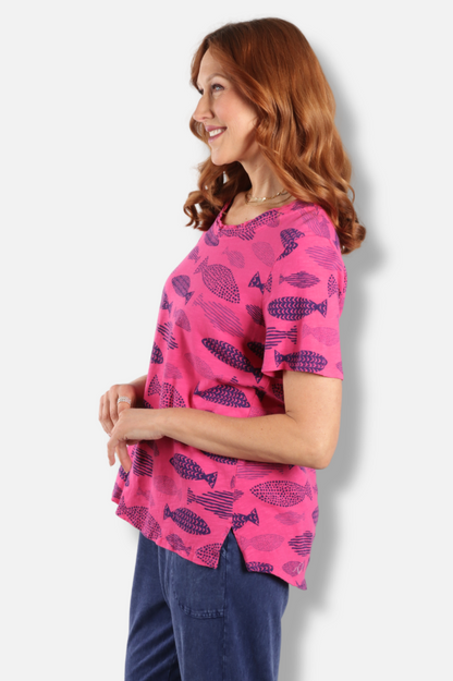 High/Low Top - Roja Finny Print