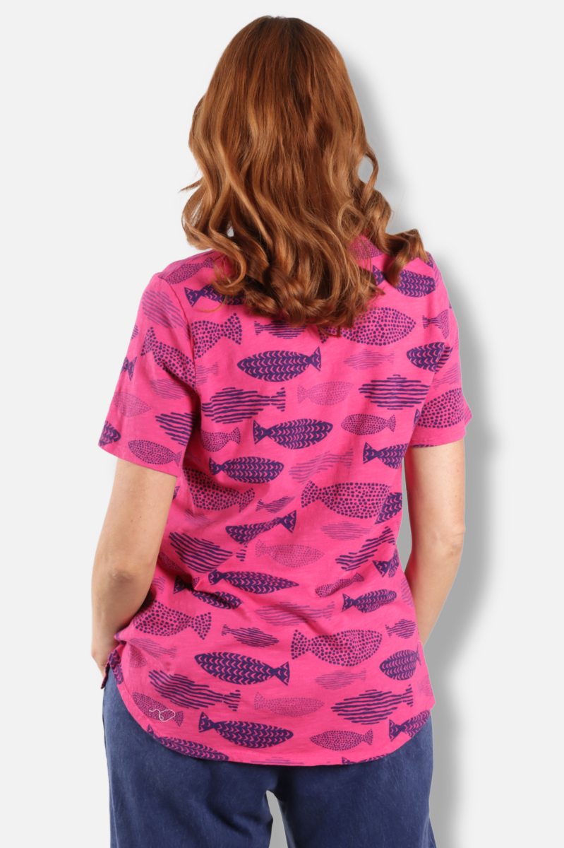 High/Low Top - Roja Finny Print