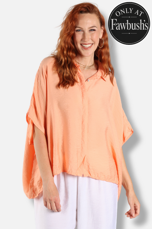 Oversized Shirt - Coral Reef Parachute