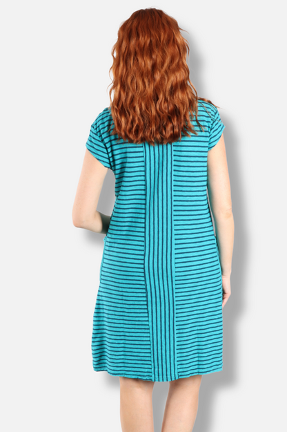 T-Shirt Dress - Atlantis Stripe