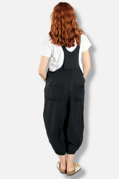 Racerback Overall - Black Parachute