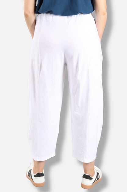 Horseshoe Pant - White